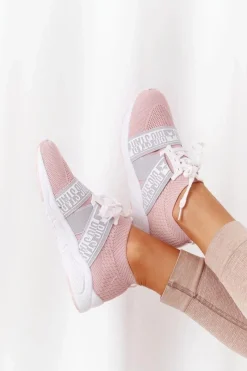 Trampki Damskie Big Star|Buty Sportowe Na Platformie></noscript>Big Star Shoes Damskie Sportowe Buty Memory Foam Big Star HH274353 Różowe