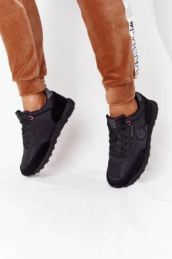 Trampki Damskie Big Star|Buty Sportowe Big Star></noscript>Big Star Shoes Damskie Sportowe Buty Memory Foam Big Star HH274528 Czarne