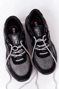 Trampki Damskie Big Star|Buty Sportowe Na Platformie></noscript>Big Star Shoes Damskie Sportowe Buty Memory Foam Big Star HH274325 Czarne