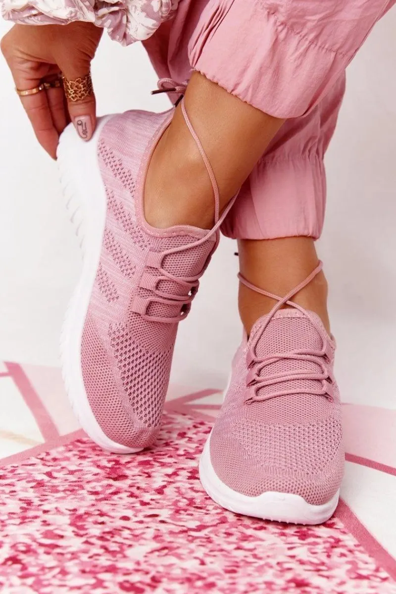 Best Damskie Sportowe Buty Różowe Workout Damskie Trampki Damskie Slip-On|Buty Sportowe Na Platformie