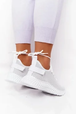 Trampki Damskie Slip-On|Buty Sportowe Na Platformie>Boto Damskie Sportowe Buty Slip-on Białe Run Away