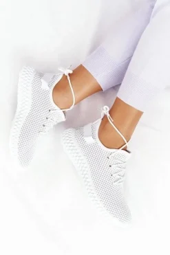 Trampki Damskie Slip-On|Buty Sportowe Na Platformie></noscript>Boto Damskie Sportowe Buty Slip-on Białe Run Away