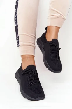 Trampki Damskie Slip-On|Trampki Damskie Big Star></noscript>Big Star Shoes Damskie Sportowe Buty Slip-on Big Star DD274579 Czarne