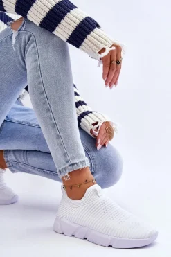 Trampki Damskie Slip-On|Trampki Damskie Big Star></noscript>Big Star Shoes Damskie Sportowe Buty Slip-on Big Star DD274460 Białe