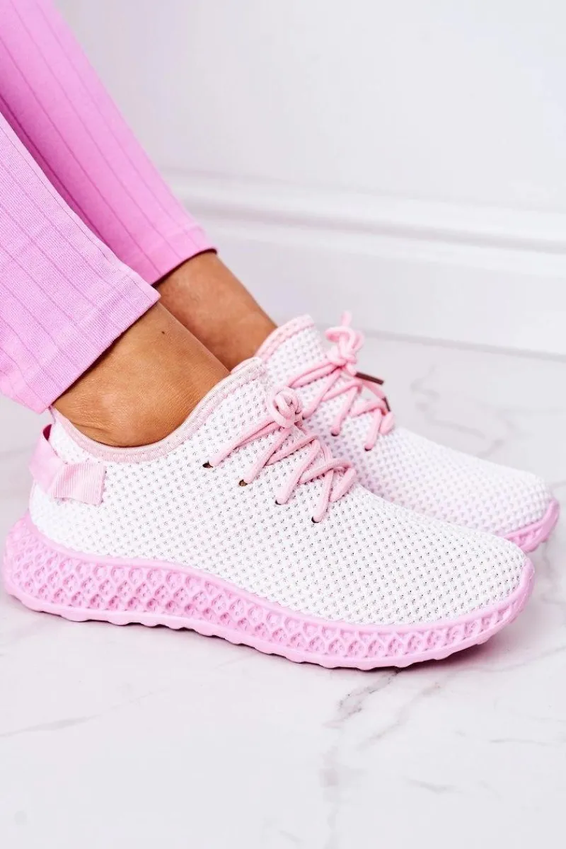 Trampki Damskie Slip-On>Boto Damskie Sportowe Buty Slip-on Jasnoróżowe Run Away