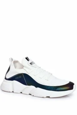 Sale Big Star Shoes Damskie Sportowe Obuwie Big Star Białe FF274A052