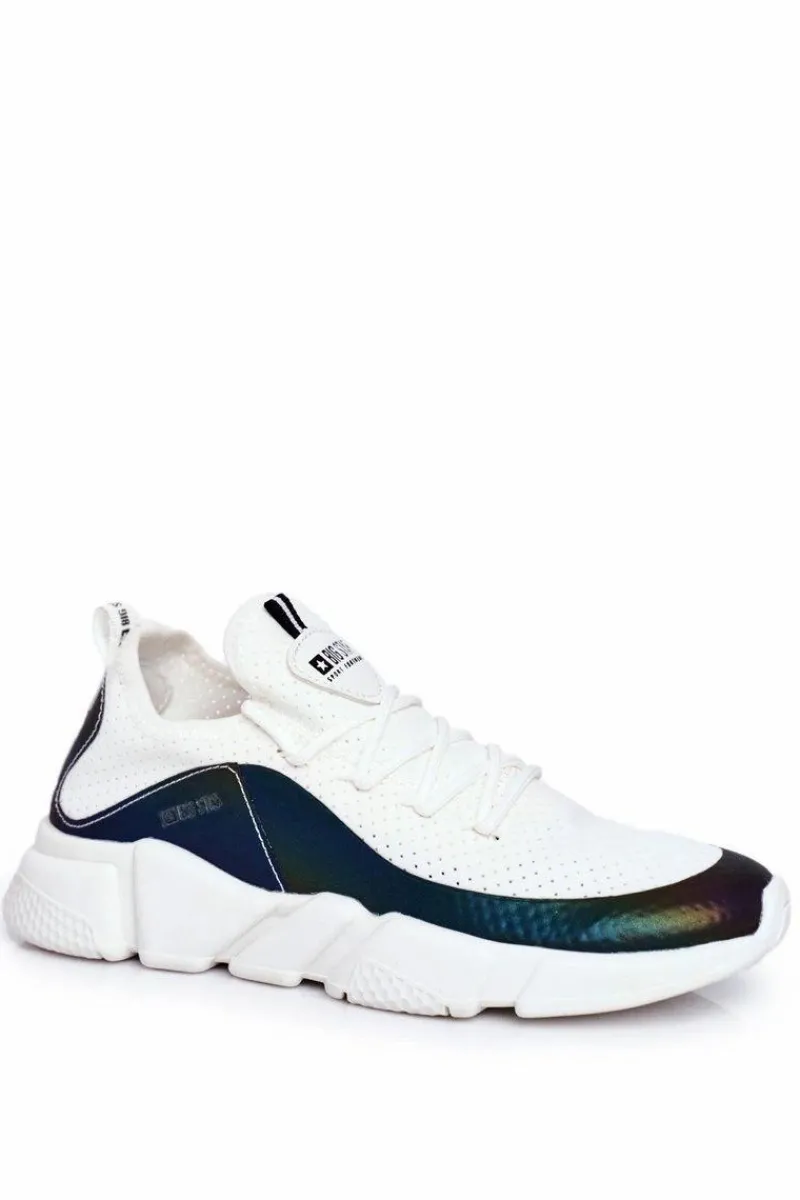 Sale Big Star Shoes Damskie Sportowe Obuwie Big Star Białe FF274A052