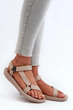 Clearance Boto Damskie Sportowe Sandały Beżowe Ultimate