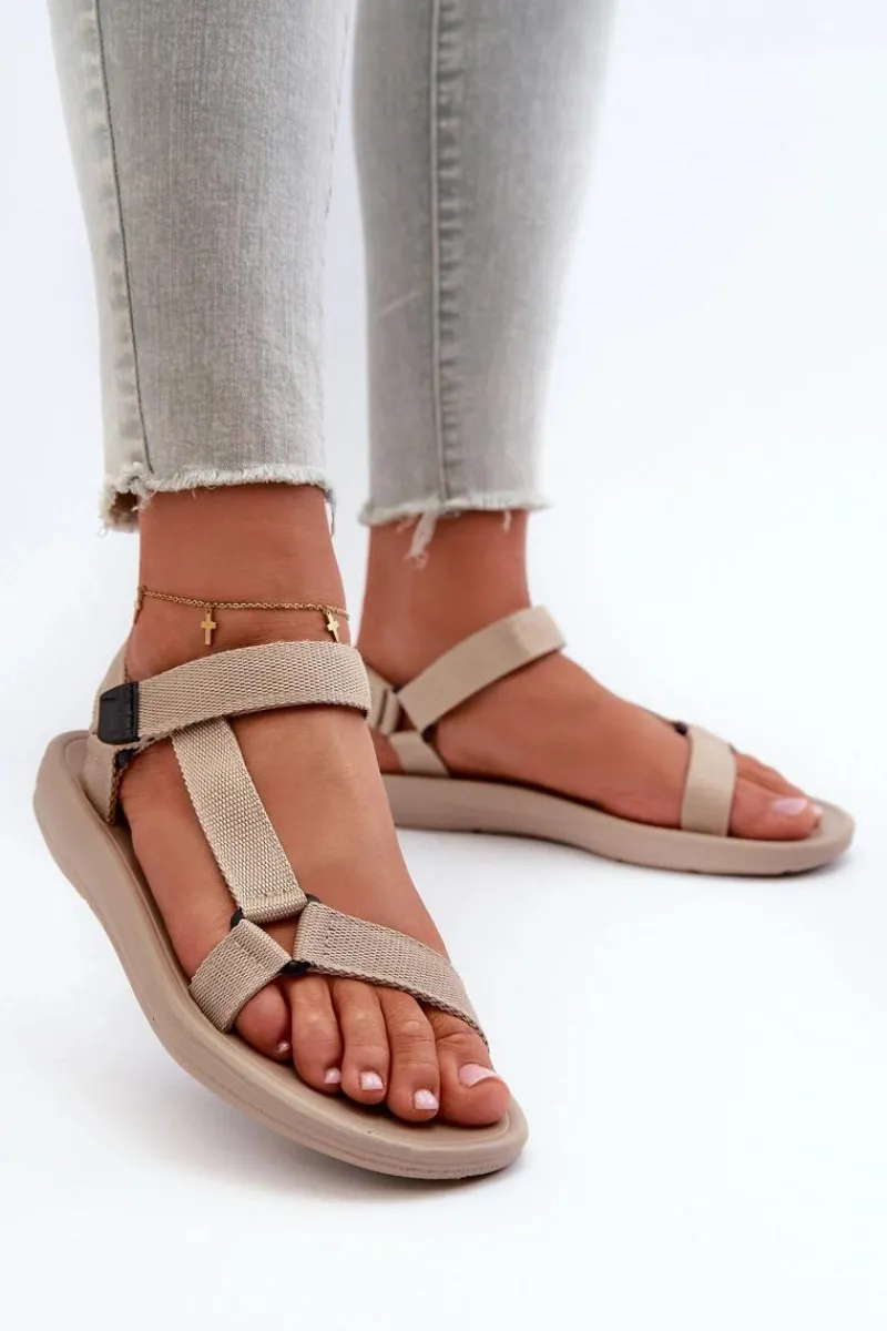 Clearance Boto Damskie Sportowe Sandały Beżowe Ultimate