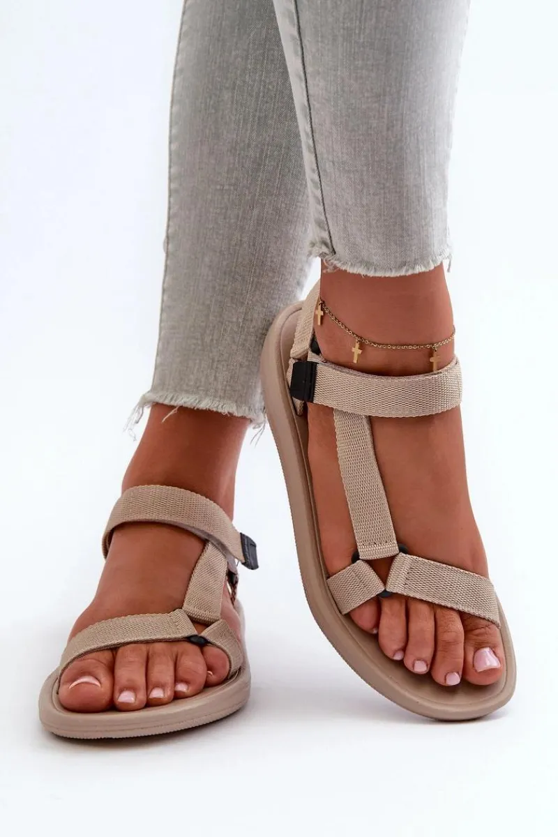 Clearance Boto Damskie Sportowe Sandały Beżowe Ultimate