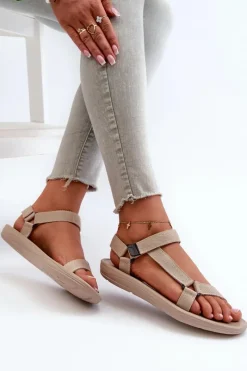 Clearance Boto Damskie Sportowe Sandały Beżowe Ultimate