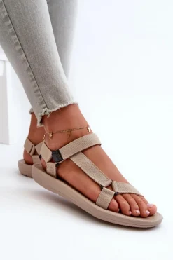 Clearance Boto Damskie Sportowe Sandały Beżowe Ultimate