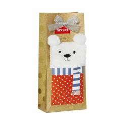 Best Damskie Szare Skarpetki SOXO w świątecznych pudełkach Skarpetki|Skarpetki