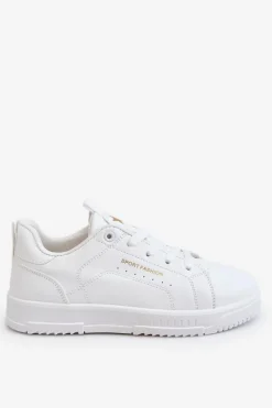 New Damskie Sznurowane Buty Sportowe Białe Mikaela Damskie Buty Sportowe Na Platformie|Sneakersy Damskie