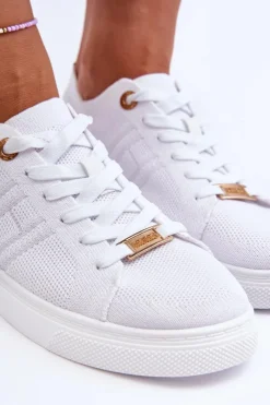 Trampki Damskie Slip-On|Trampki Damskie Niskie></noscript>Boto Damskie Sznurowane Trampki Białe Etna