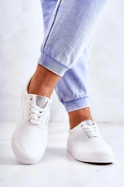 Trampki Damskie Big Star|Trampki Damskie Niskie>Big Star Shoes Damskie Tenisówki BIG STAR FF274168 Białe