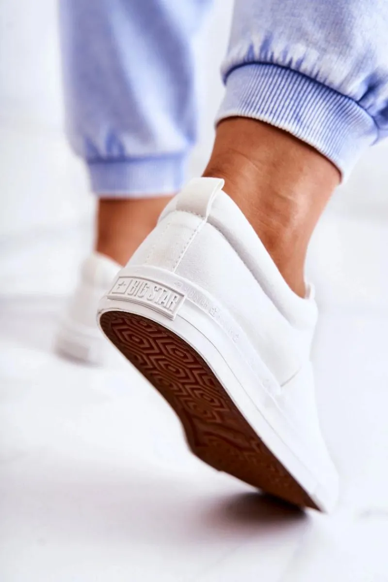 Trampki Damskie Big Star|Trampki Damskie Niskie>Big Star Shoes Damskie Tenisówki BIG STAR FF274168 Białe