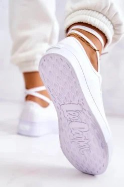 Lee Cooper Damskie Tenisówki LCW-22-31-0890L Białe