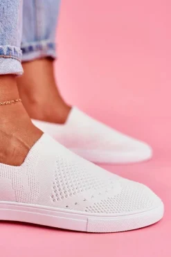 Trampki Damskie Slip-On|Trampki Damskie Big Star></noscript>Big Star Shoes Damskie Tenisówki Slip-on Białe Big Star FF274A608