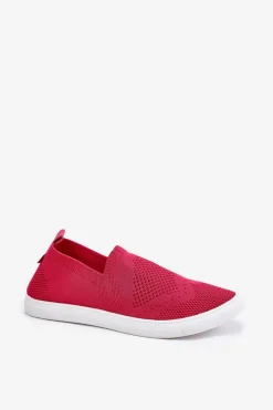 Discount Damskie Tenisówki Slip-on Big Star FF274A605 Fuksja Damskie Trampki Damskie Slip-On|Trampki Damskie Big Star