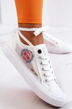 Trampki Damskie Big Star|Trampki Damskie Niskie></noscript>Big Star Shoes Damskie Tenisówki Trampki BIG STAR JJ274A253 Białe