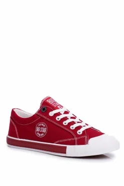 Trampki Damskie Big Star|Trampki Damskie Niskie></noscript>Big Star Shoes Damskie Trampki Big Star Czerwone FF274226