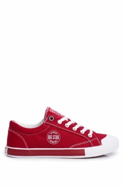 Trampki Damskie Big Star|Trampki Damskie Niskie></noscript>Big Star Shoes Damskie Trampki Big Star Czerwone FF274226