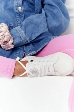 Outlet Big Star Shoes Damskie Trampki BIG STAR HH274017 Białe