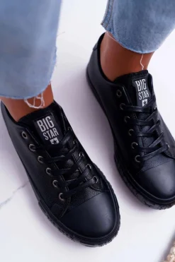 Trampki Damskie Big Star|Trampki Damskie Niskie></noscript>Big Star Shoes Damskie Trampki Big Star Czarne EE274247