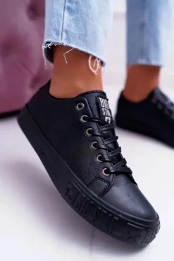 Trampki Damskie Big Star|Trampki Damskie Niskie></noscript>Big Star Shoes Damskie Trampki Big Star Czarne EE274247