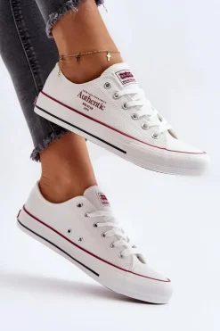 Best Damskie Trampki Big Star NN274235 Białe Damskie Trampki Damskie Big Star|Trampki Damskie Niskie