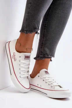 Best Damskie Trampki Big Star NN274235 Białe Damskie Trampki Damskie Big Star|Trampki Damskie Niskie