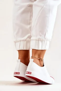 Trampki Damskie Big Star|Trampki Damskie Niskie></noscript>Big Star Shoes Damskie Trampki Big Star JJ274165 Białe