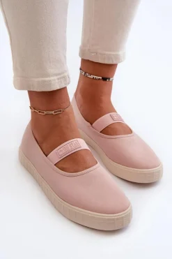 Trampki Damskie Slip-On|Trampki Damskie Big Star></noscript>Big Star Shoes Damskie Trampki Big Star NN274606 Różowe Różowy