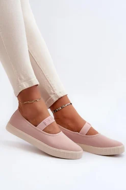 Trampki Damskie Slip-On|Trampki Damskie Big Star></noscript>Big Star Shoes Damskie Trampki Big Star NN274606 Różowe Różowy