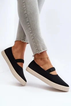 Trampki Damskie Slip-On|Trampki Damskie Big Star></noscript>Big Star Shoes Damskie Trampki Big Star NN274603 Czarne Czarny