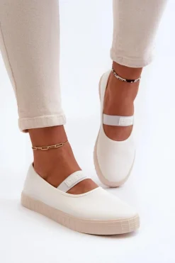 Trampki Damskie Slip-On|Trampki Damskie Big Star>Big Star Shoes Damskie Trampki Big Star NN274601 Białe