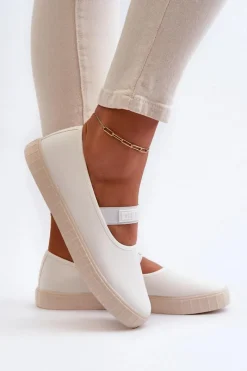 Trampki Damskie Slip-On|Trampki Damskie Big Star>Big Star Shoes Damskie Trampki Big Star NN274601 Białe