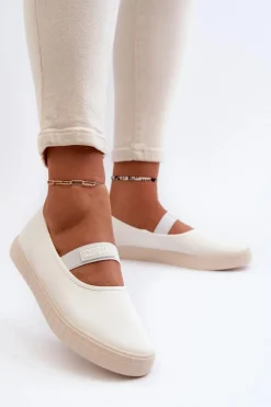 Trampki Damskie Slip-On|Trampki Damskie Big Star></noscript>Big Star Shoes Damskie Trampki Big Star NN274601 Białe