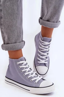 Trampki Damskie Wysokie><noscript><img width=