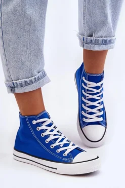 Outlet Damskie Trampki Klasyczne Wysokie e Remos Damskie Trampki Damskie Wysokie