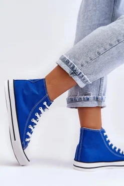 Outlet Damskie Trampki Klasyczne Wysokie e Remos Damskie Trampki Damskie Wysokie