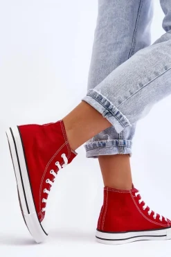 Trampki Damskie Wysokie><noscript><img width=