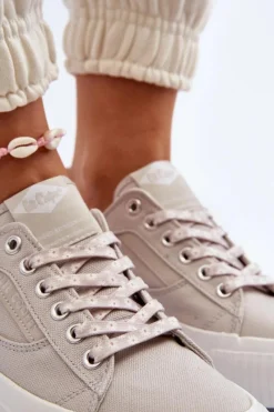 Trampki Damskie Niskie></noscript>Lee Cooper Damskie Trampki LCW-24-31-2171 Szare