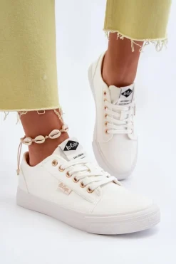 New Lee Cooper Damskie Trampki LCW-24-31-2201 Białe