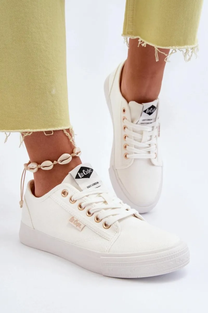 New Lee Cooper Damskie Trampki LCW-24-31-2201 Białe