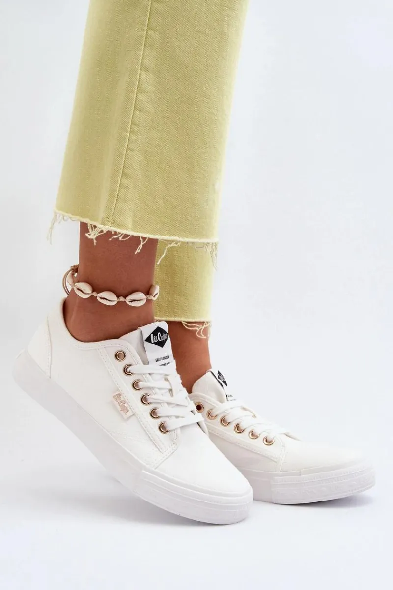 New Lee Cooper Damskie Trampki LCW-24-31-2201 Białe