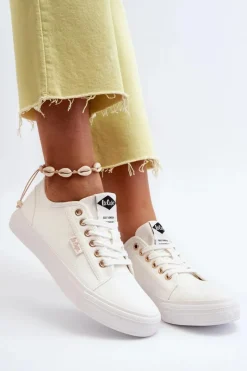 New Lee Cooper Damskie Trampki LCW-24-31-2201 Białe
