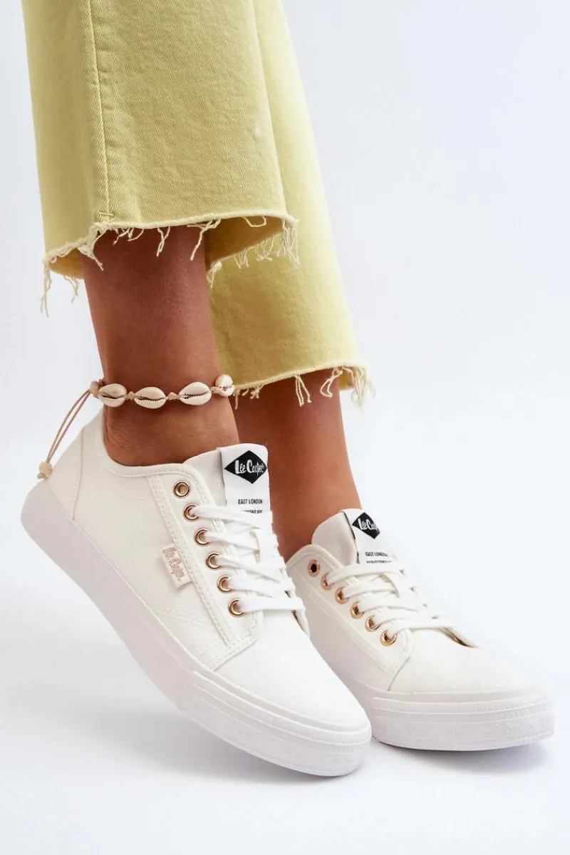 New Lee Cooper Damskie Trampki LCW-24-31-2201 Białe