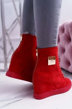 Trampki Damskie Wysokie><noscript><img width=